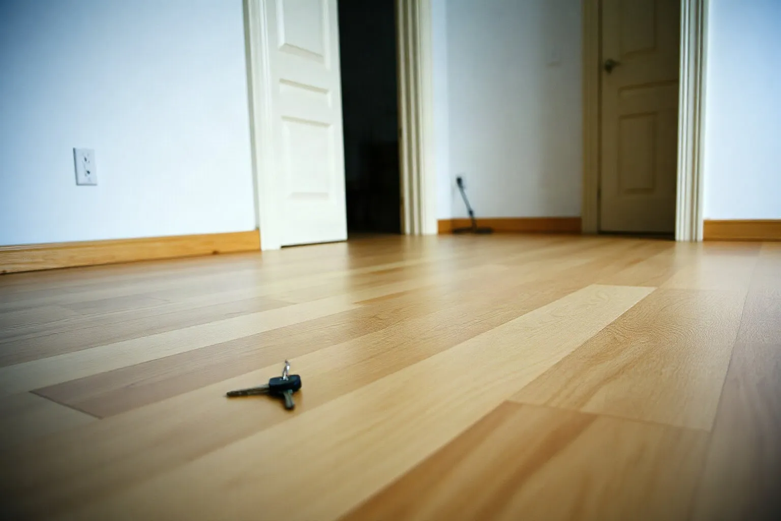 Pavimento in rovere finito e pronto all'uso