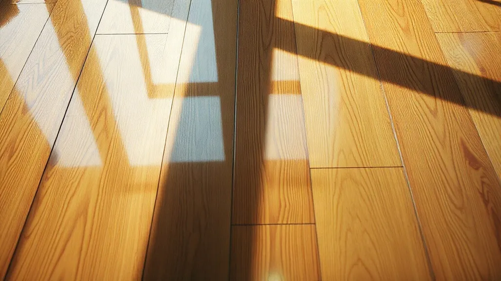 Superficie ancora lucida dopo la mano di finitura